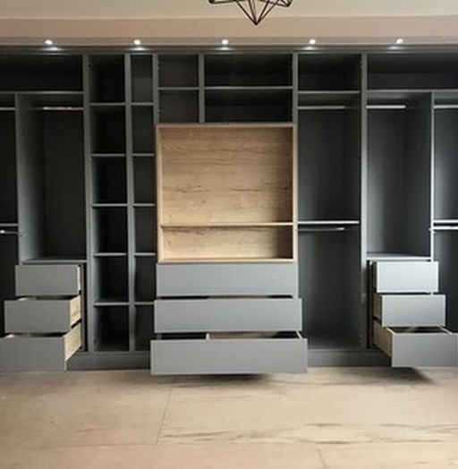 Шкафы-Встроенный шкаф по размеру «Модель 34»-фото2