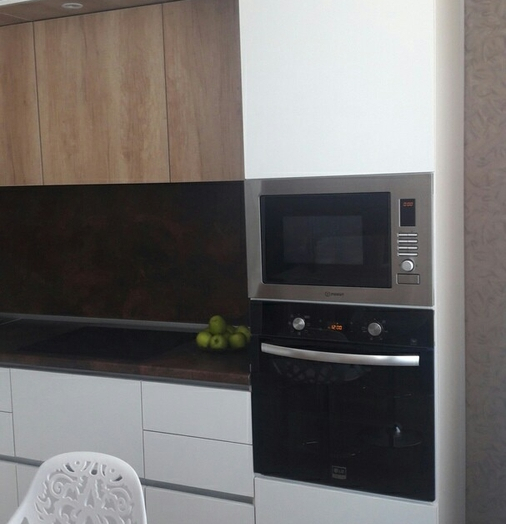 Белый кухонный гарнитур-Кухня из ЛДСП «Модель 176»-фото7